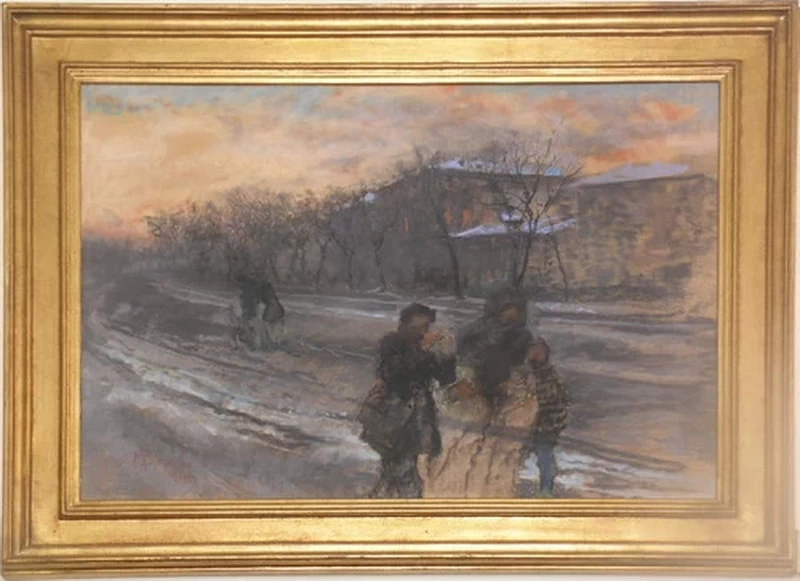 Inverno a Milano - Galleria d’Arte Moderna, Milano